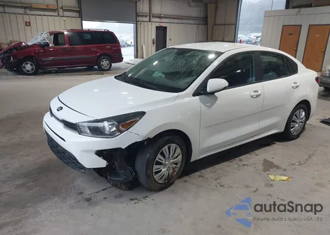 2021 Kia Rio Lx из США, поврежденный, VIN 3KPA24AD1ME416305